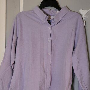 Plus Juniors/Women's Uniform button down Shirt